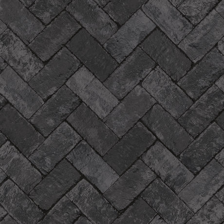 Galerie Just Kitchens Herringbone Brick Wallpaper