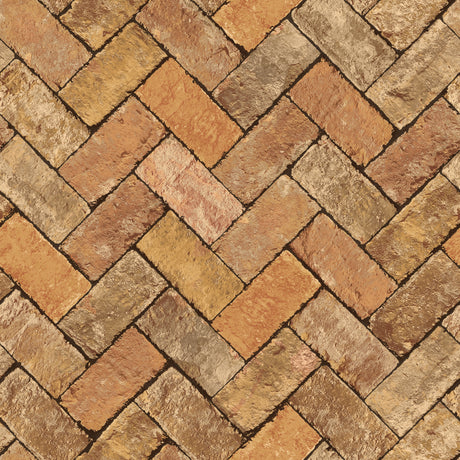 Galerie Just Kitchens Herringbone Brick Wallpaper