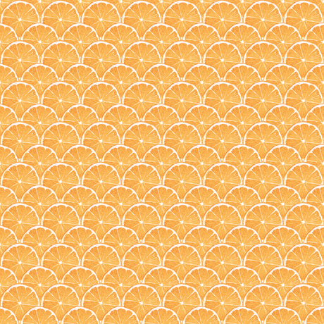 Galerie Just Kitchens Orange Scallop Wallpaper