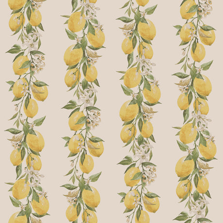 Galerie Just Kitchens Lemon Stripe Wallpaper