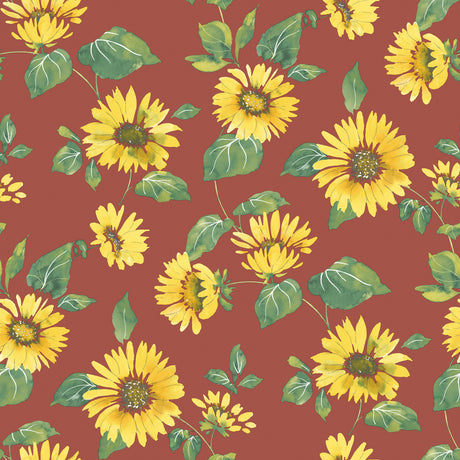 Galerie Just Kitchens Sunflower Trail Wallpaper