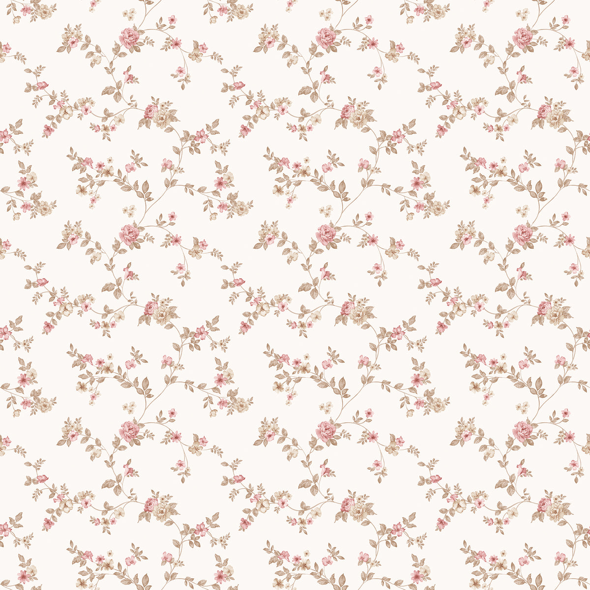 Galerie Small Prints Delicate Floral Wallpaper