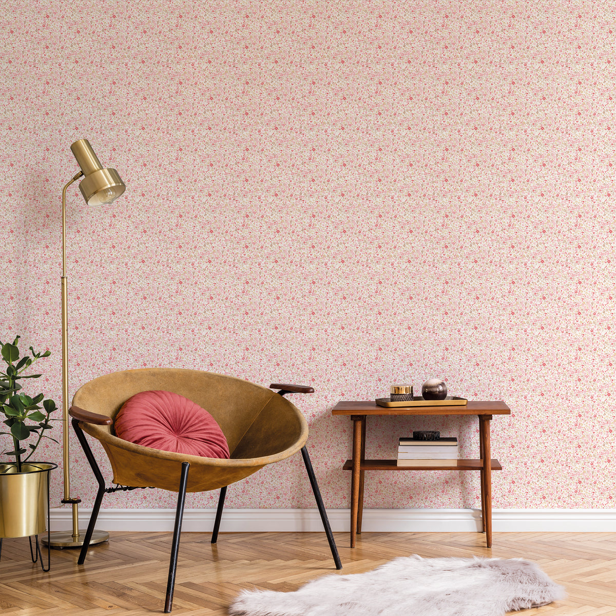 Galerie Small Prints Mini Mod Floral Wallpaper