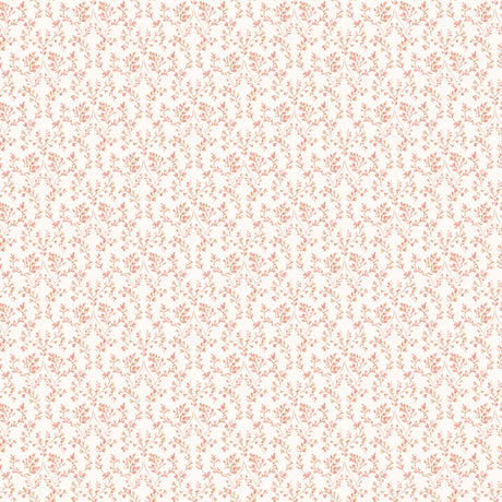 Galerie Small Prints Ogee Floral Wallpaper