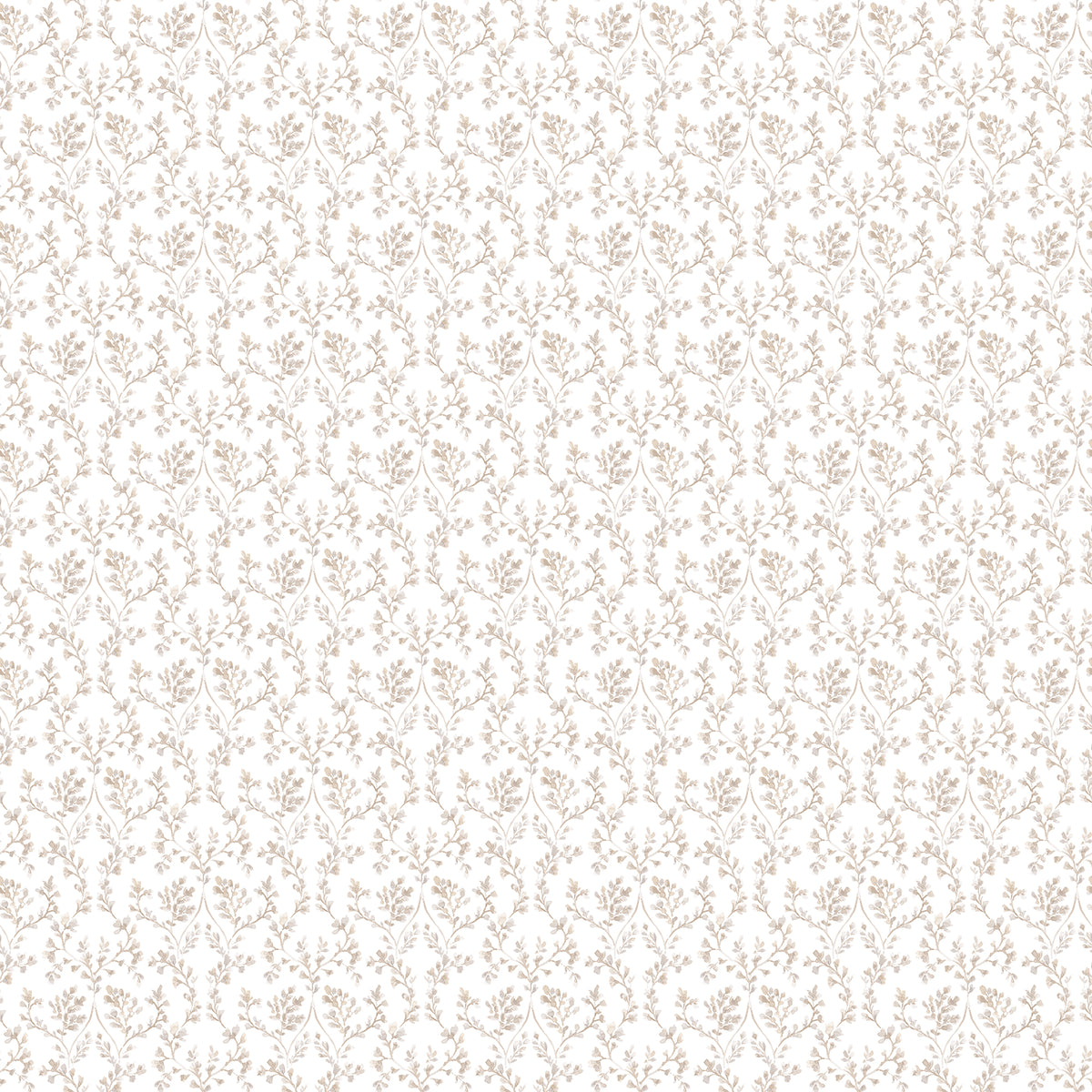 Galerie Small Prints Ogee Floral Wallpaper