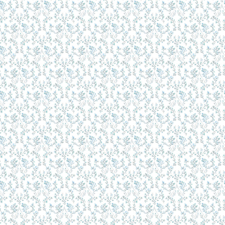 Galerie Small Prints Ogee Floral Wallpaper