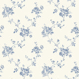 Galerie Palazzo 2 Turquoise Floral Wallpaper