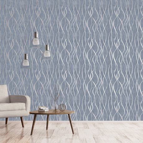 Galerie Special FX 2 Glitter Ribbons Wallpaper