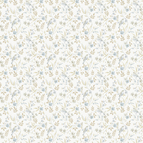 Galerie Miniatures 3 Garden Bird Wallpaper