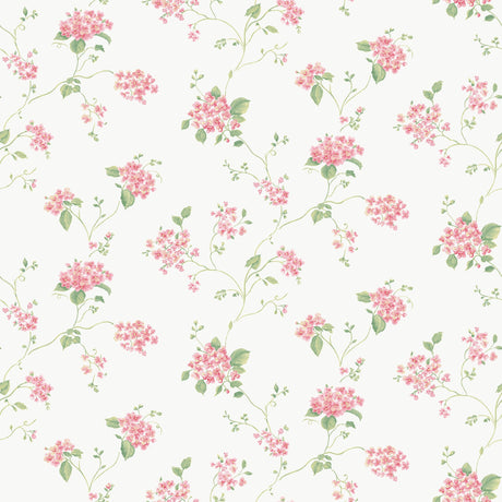 Galerie Miniatures 3 Hydrangea Trail Wallpaper