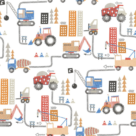 Galerie Tiny Tots 2 Construction Wallpaper