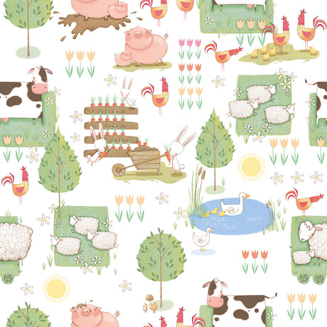 Galerie Tiny Tots 2 Farmland Wallpaper