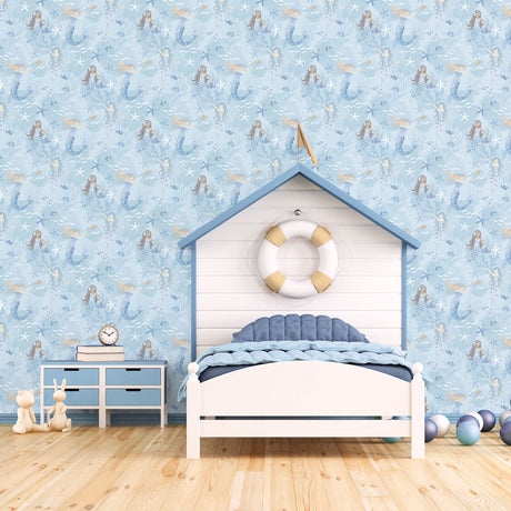 Galerie Tiny Tots 2 Mermaids Wallpaper