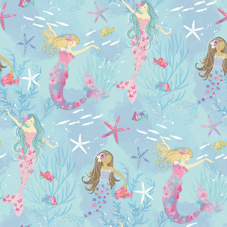 Galerie Tiny Tots 2 Mermaids Wallpaper