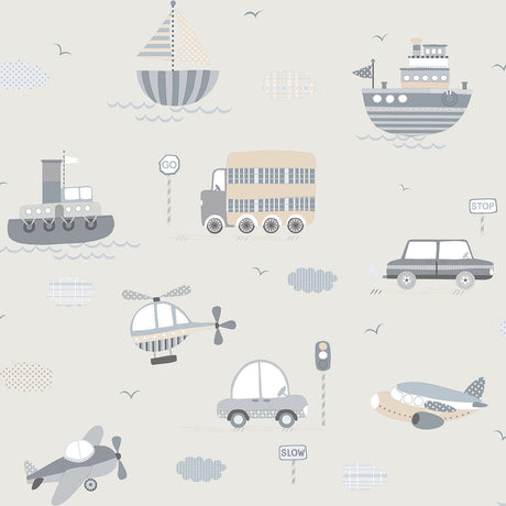 Galerie Tiny Tots 2 Transportation Wallpaper