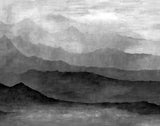 Galerie Atmosphere Misty Mountains Wall Mural