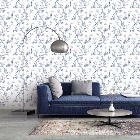 Galerie Secret Garden Classic Bird Trail Wallpaper