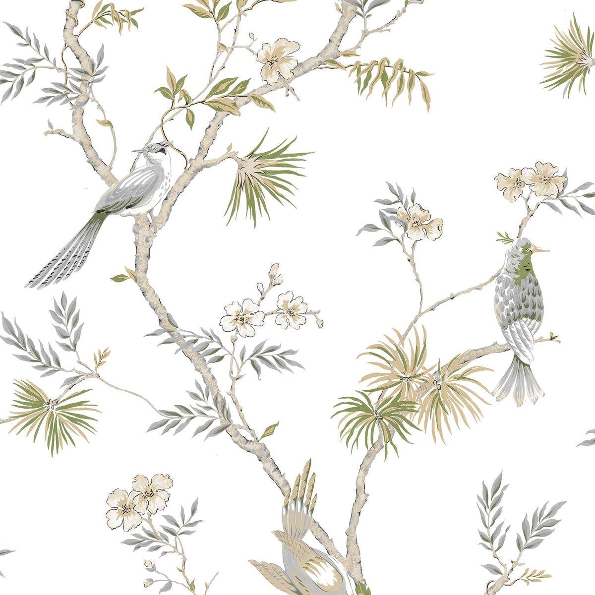 Galerie Secret Garden Classic Bird Trail Wallpaper