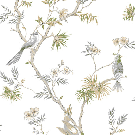 Galerie Secret Garden Classic Bird Trail Wallpaper