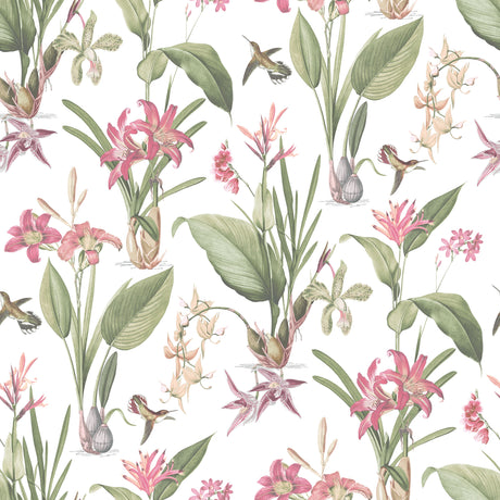 Galerie Secret Garden Cottage Botanical Wallpaper
