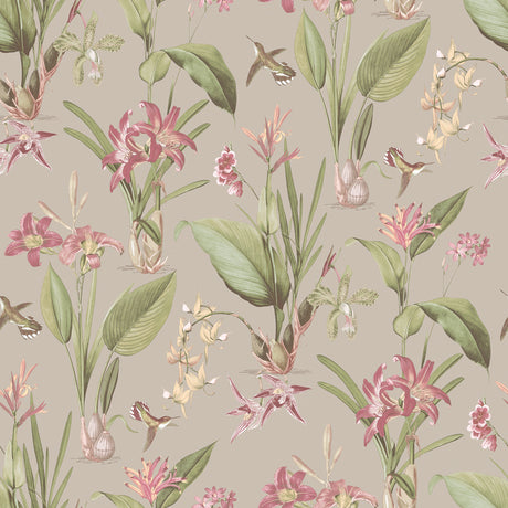Galerie Secret Garden Cottage Botanical Wallpaper