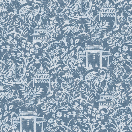 Galerie Secret Garden Garden Toile Wallpaper