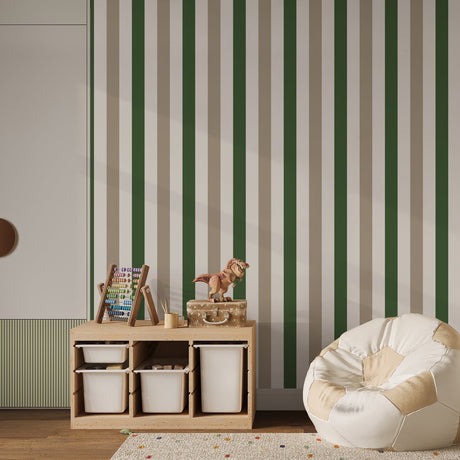 Galerie Kids and Teens 2 color Awning Stripe Wallpaper
