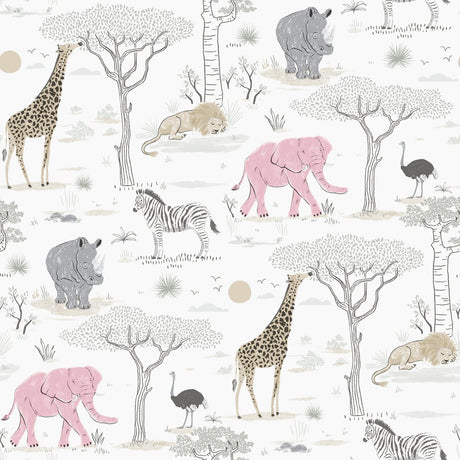 Galerie Kids and Teens Savannah Wallpaper