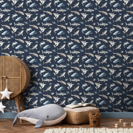 Galerie Kids and Teens Sharks Wallpaper