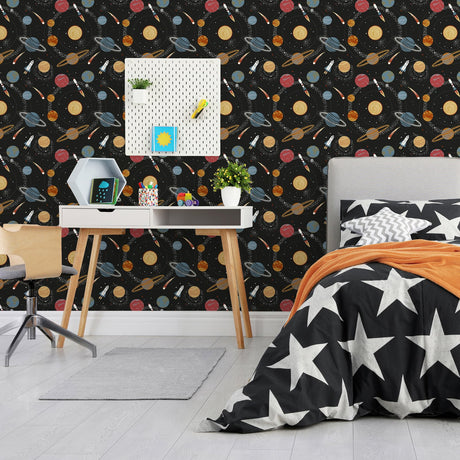 Galerie Kids and Teens Solar System Wallpaper
