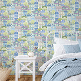 Galerie Kids and Teens Whimsical Houses Wallpaper