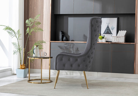 Blair armchair in a bedroom corner showing versatile placement.