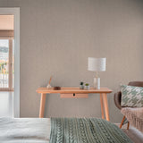 Galerie Hygge Home Herringbone Weave Motif Wallpaper