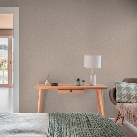 Galerie Hygge Home Herringbone Weave Motif Wallpaper