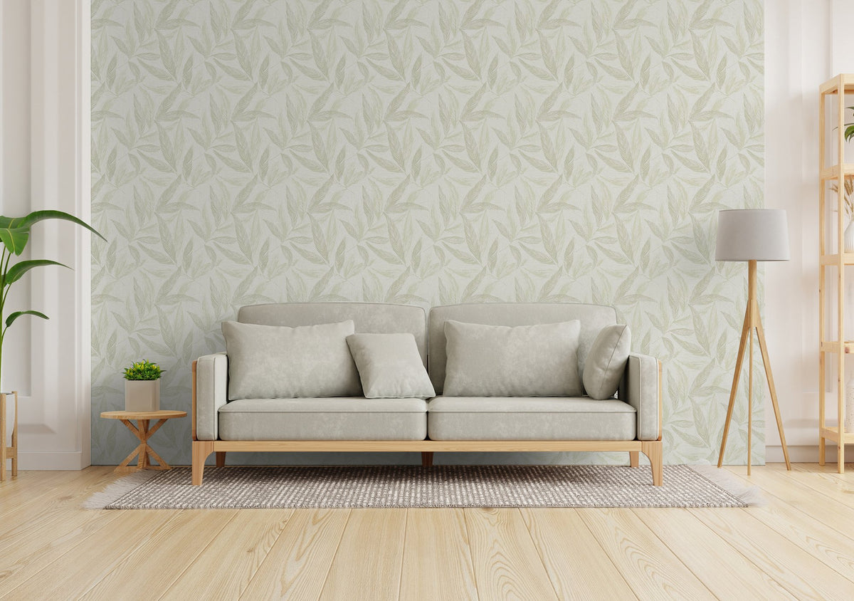 Galerie Hygge Home Fern Weave Motif Wallpaper