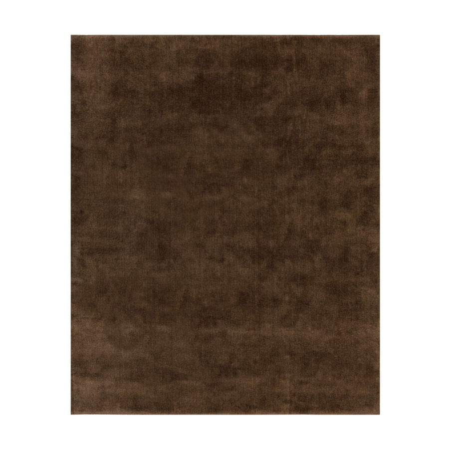 Karastan Hudson Umber Area Rug - Hand Loomed Wool, Made in India