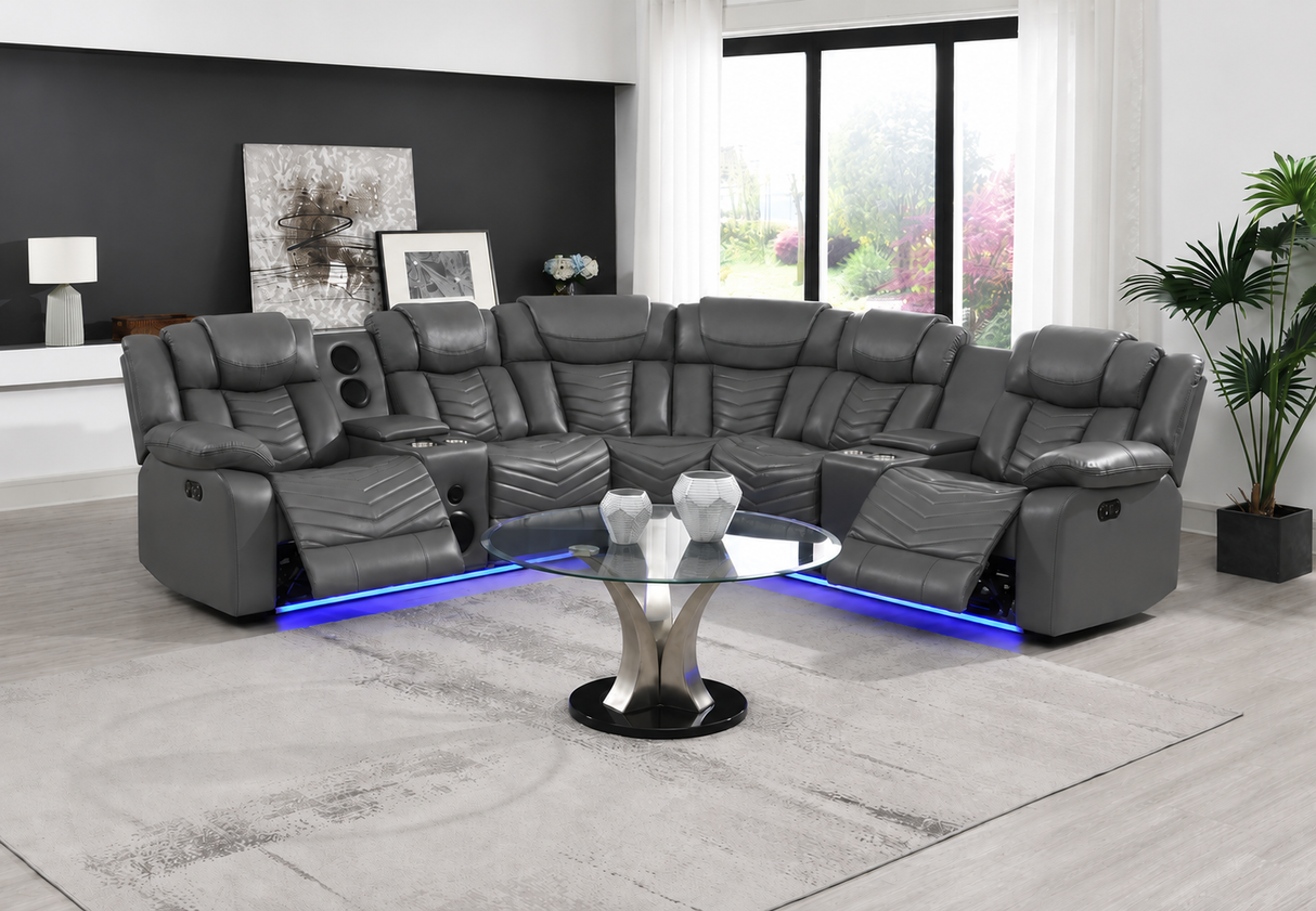 Sectional sofa for modern media room decoration