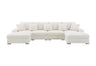 Left-facing L-shape brown velvet sectional sofa with pillows