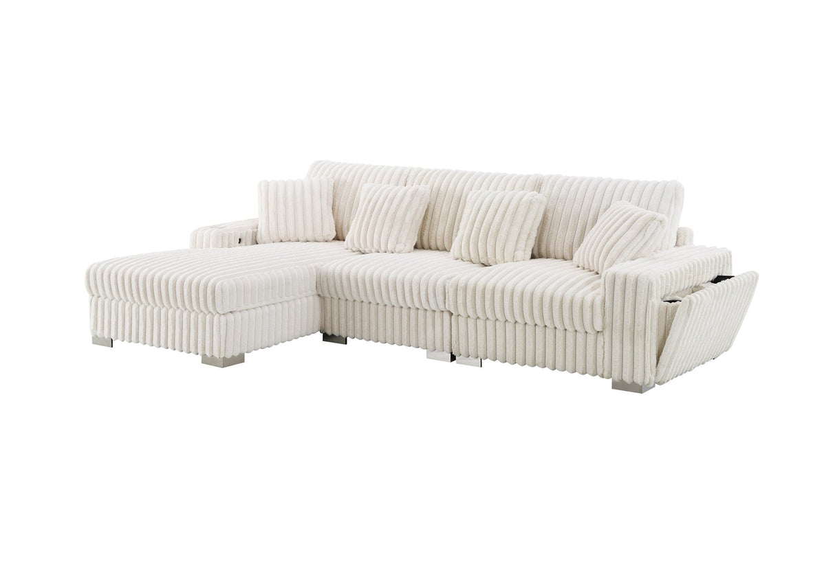 Perspective View of the Chaise Lounge Attachment