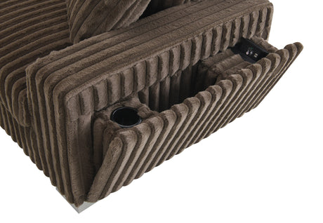 Structural wood and metal frame internal view of FOAK sectional