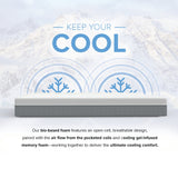 10" EcoCore Hybrid Premium Mattress - Medium Firm Support & Cooling