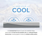 12” EcoCore Hybrid Deluxe - Medium Plush Mattress | Cooling Gel Comfort
