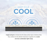14 Inch Hybrid Copper-Gel Memory Foam Plush Mattress - Cooling