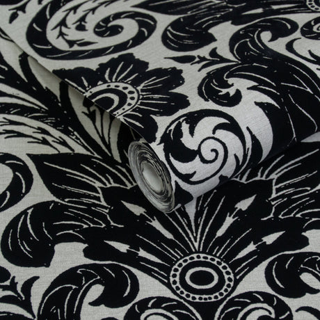 Galerie Off The Wall Damask Sauvage Wallpaper