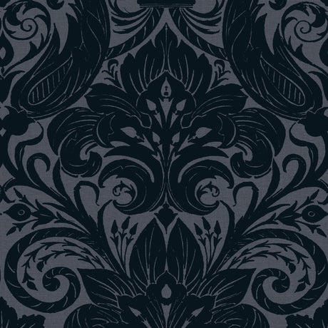 Galerie Off The Wall Damask Sauvage Wallpaper