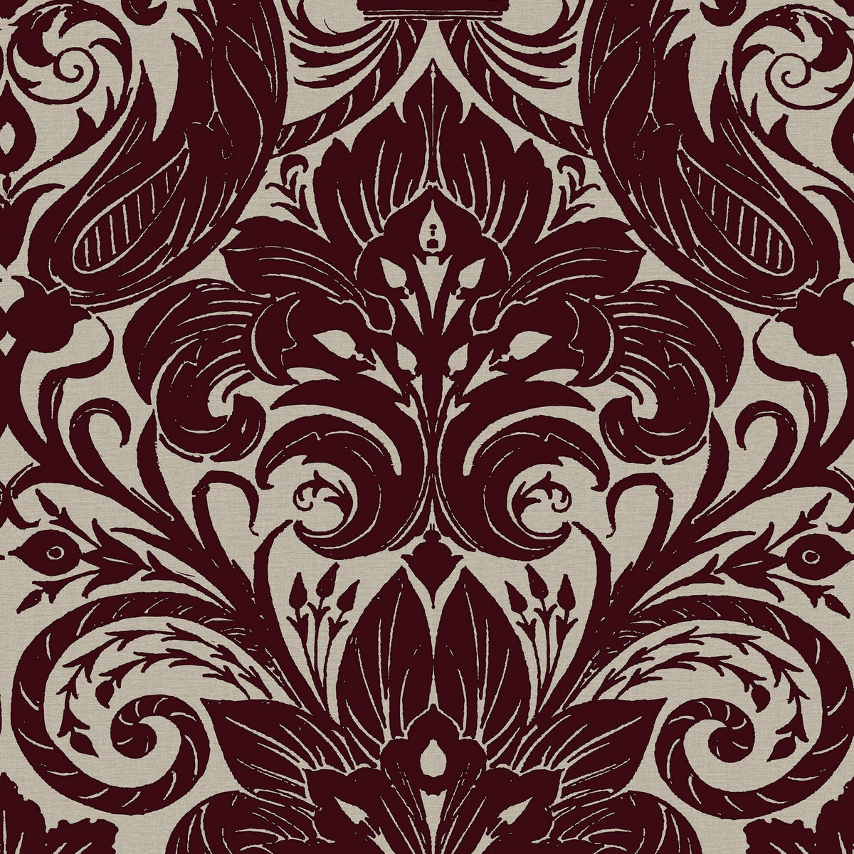 Galerie Off The Wall Damask Sauvage Wallpaper