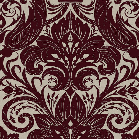 Galerie Off The Wall Damask Sauvage Wallpaper