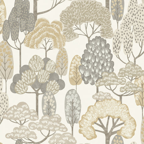 Galerie Little Dreamers Trees Motive Wallpaper