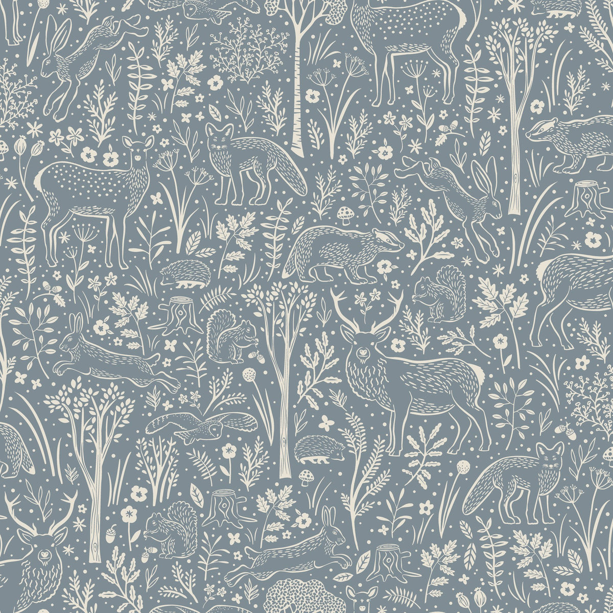 Galerie Little Dreamers Trees all-over Wallpaper