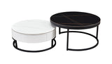B038 Round Nesting Coffee Table Set